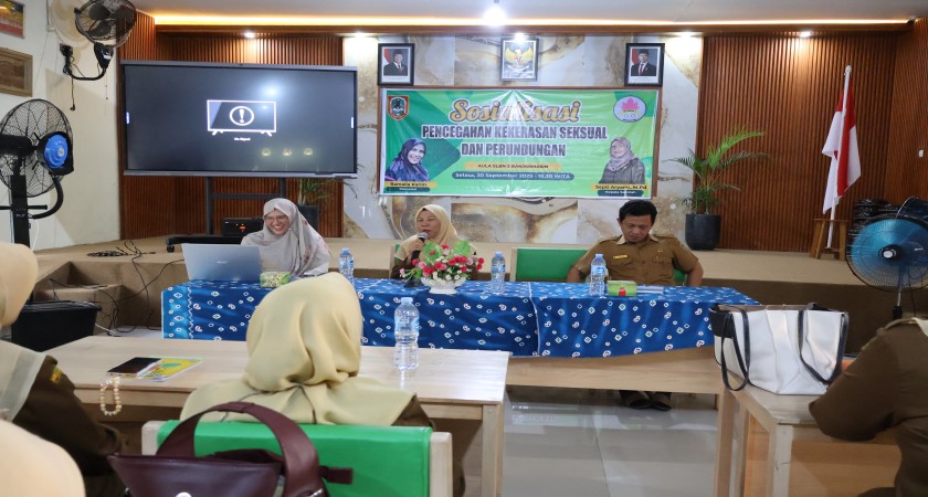 SLB Negeri 3 Banjarmasin menyelenggarakan kegiatan sosialisasi pencegahan kekerasan seksual dan perundungan