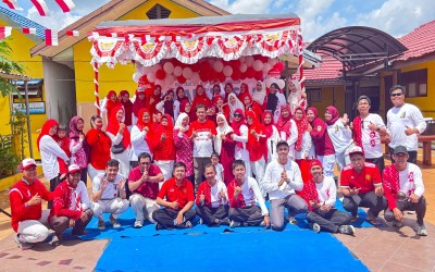 Perayaan HUT ke-4 SLB Negeri 3 Banjarmasin Sekaligus Peringatan HUT ke-80 Kemerdekaan RI: Penuh Keceriaan dan Semangat Kebangsaan